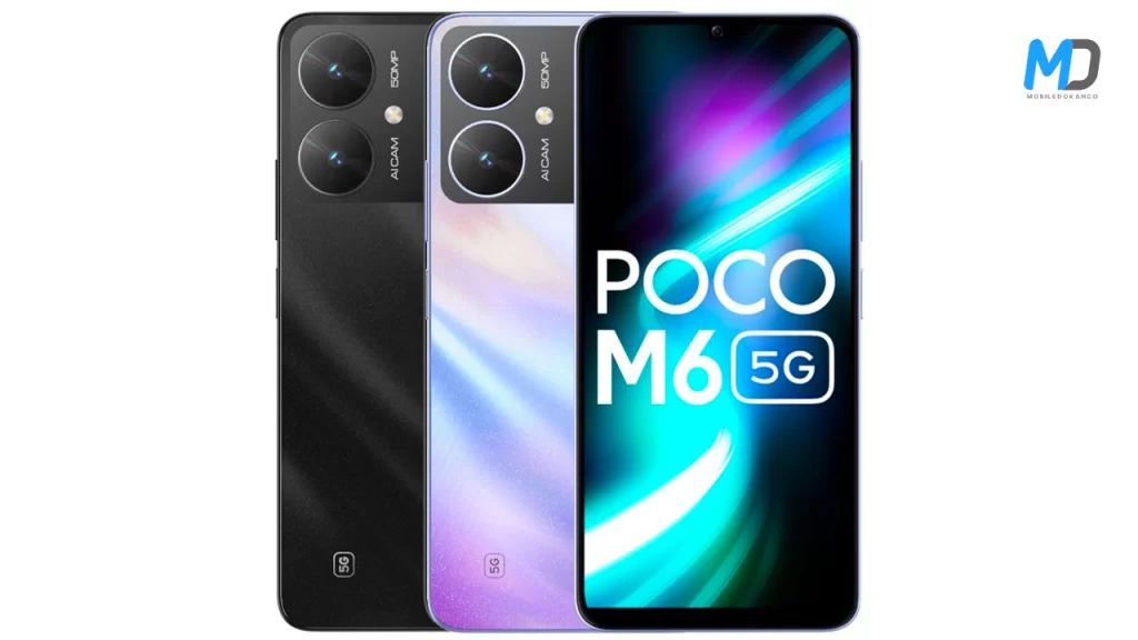 Poco M6 The Cheapest 5g Smartphone Launched In India With Dimensity 6100 Soc 5g Network 4784